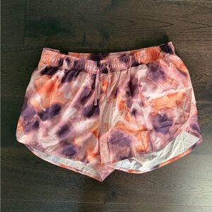 Old Navy Women's Tie-Dye Athletic Shorts - Purple and Orange